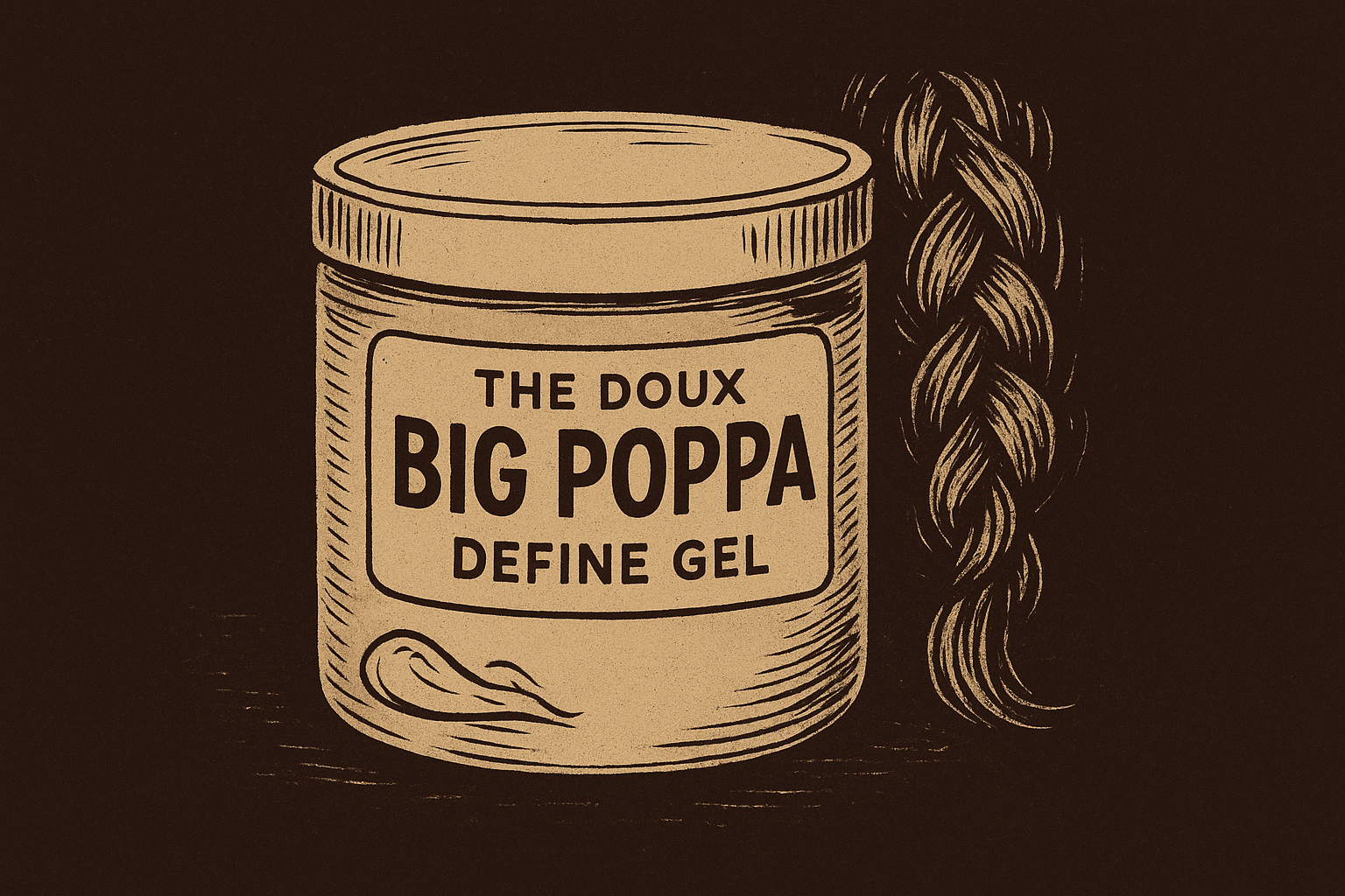 7. The Doux Big Poppa Define Gel