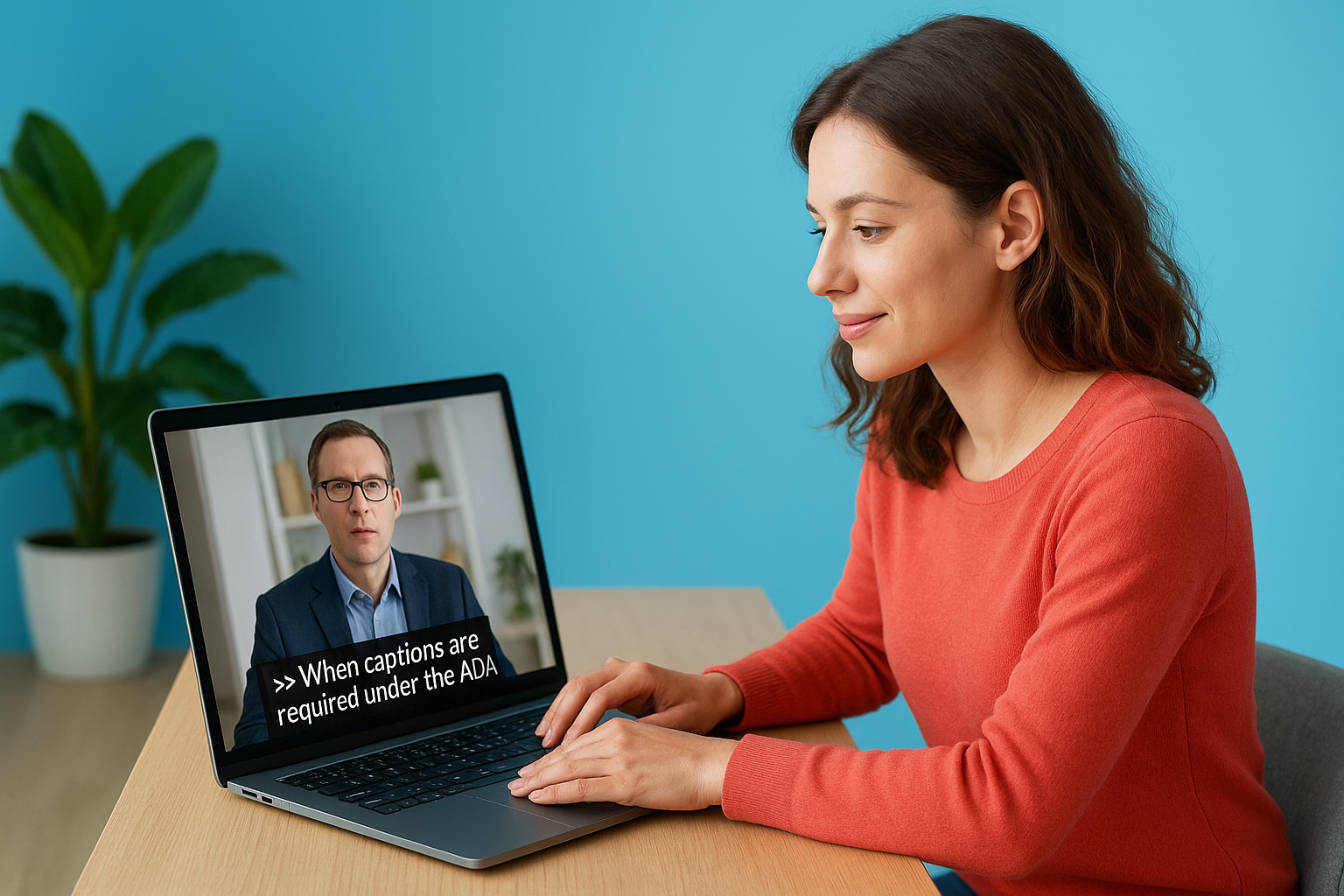 When captions are required under the ADA