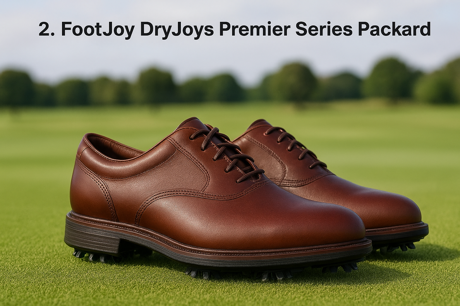 2. FootJoy DryJoys Premier Series Packard