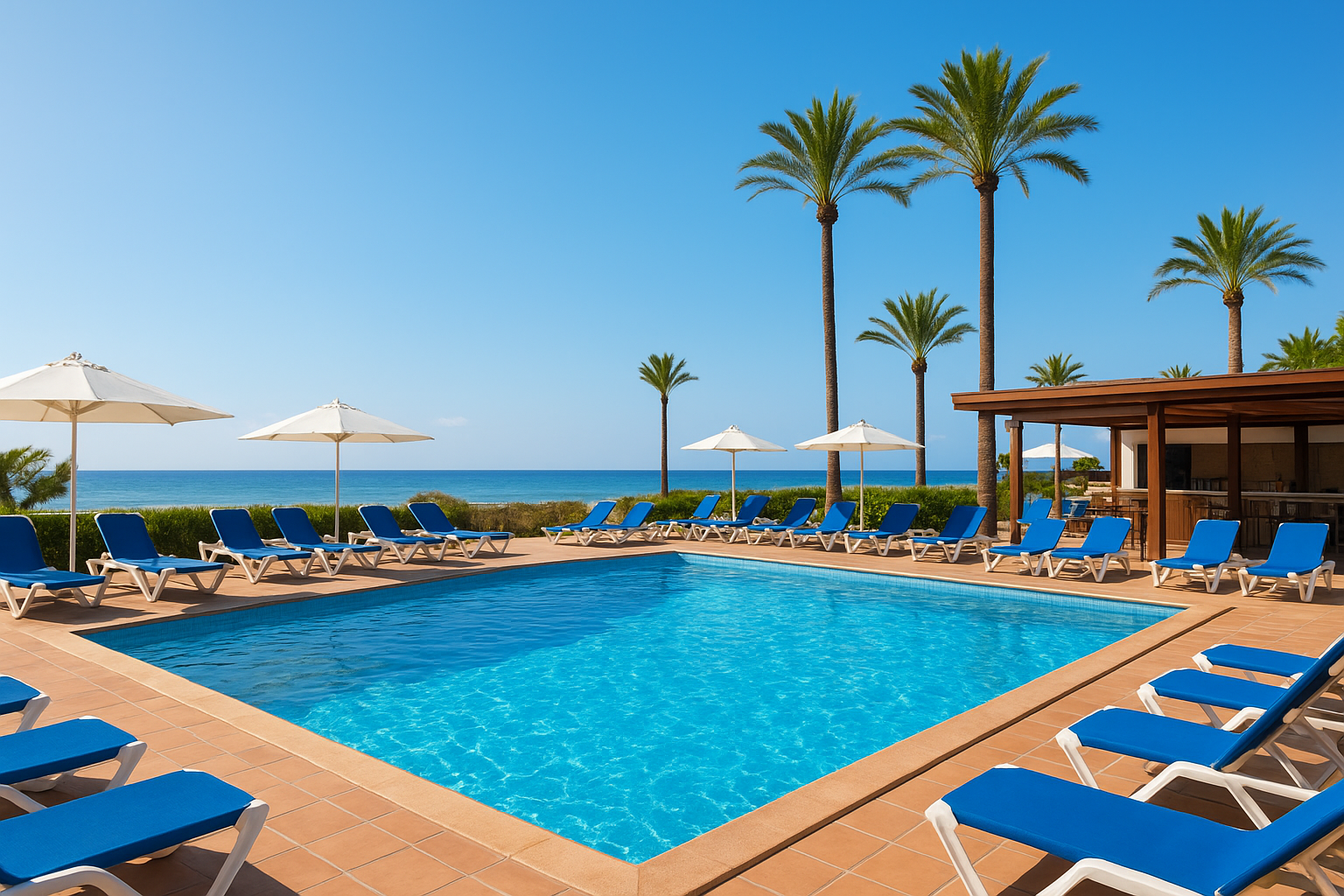 Pool und Au&szlig;enbereich