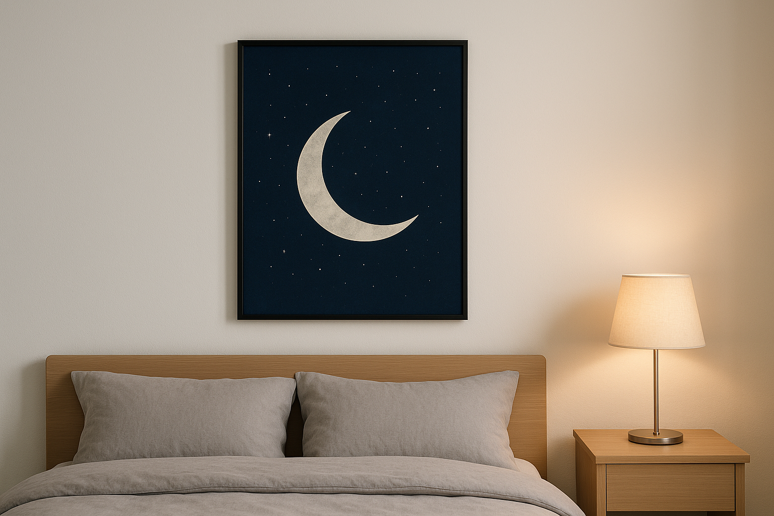 7. Minimal celestial and night-sky art