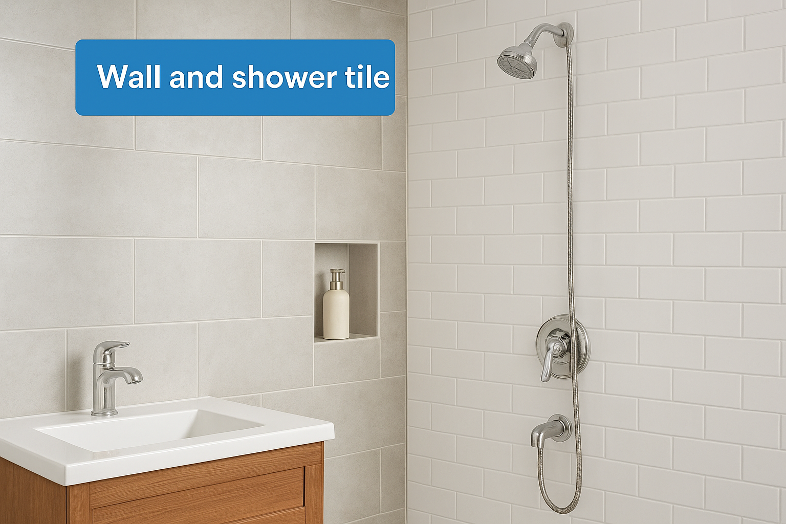 Wall and shower tile