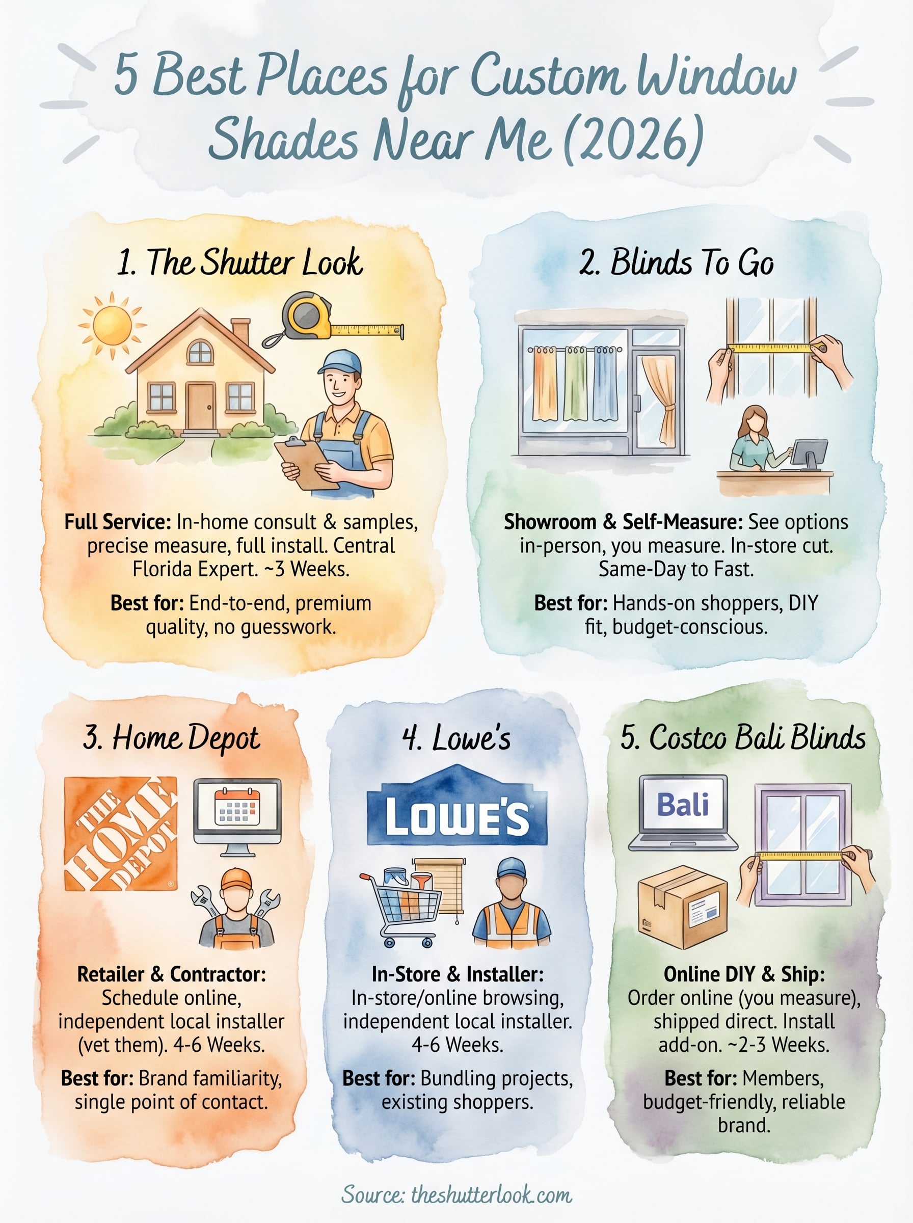 custom window shades near me infographic