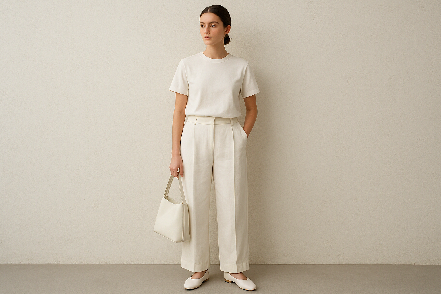 7. Go monochrome for a modern, quiet look
