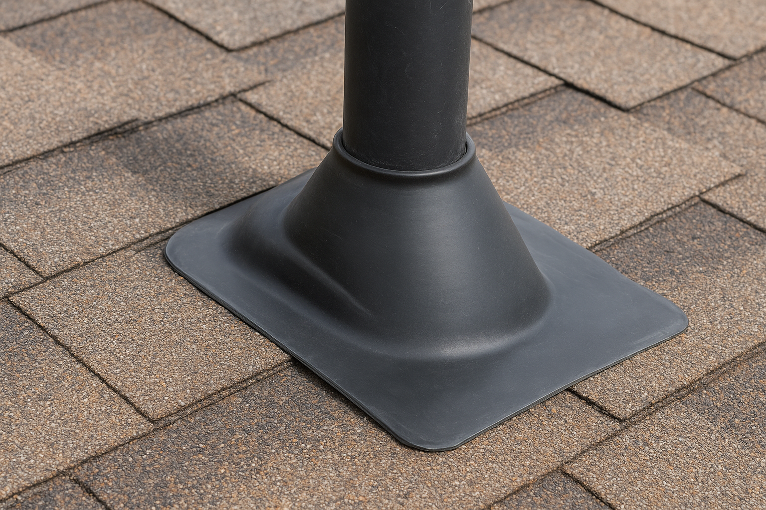 How pipe flashing stops leaks around penetrations