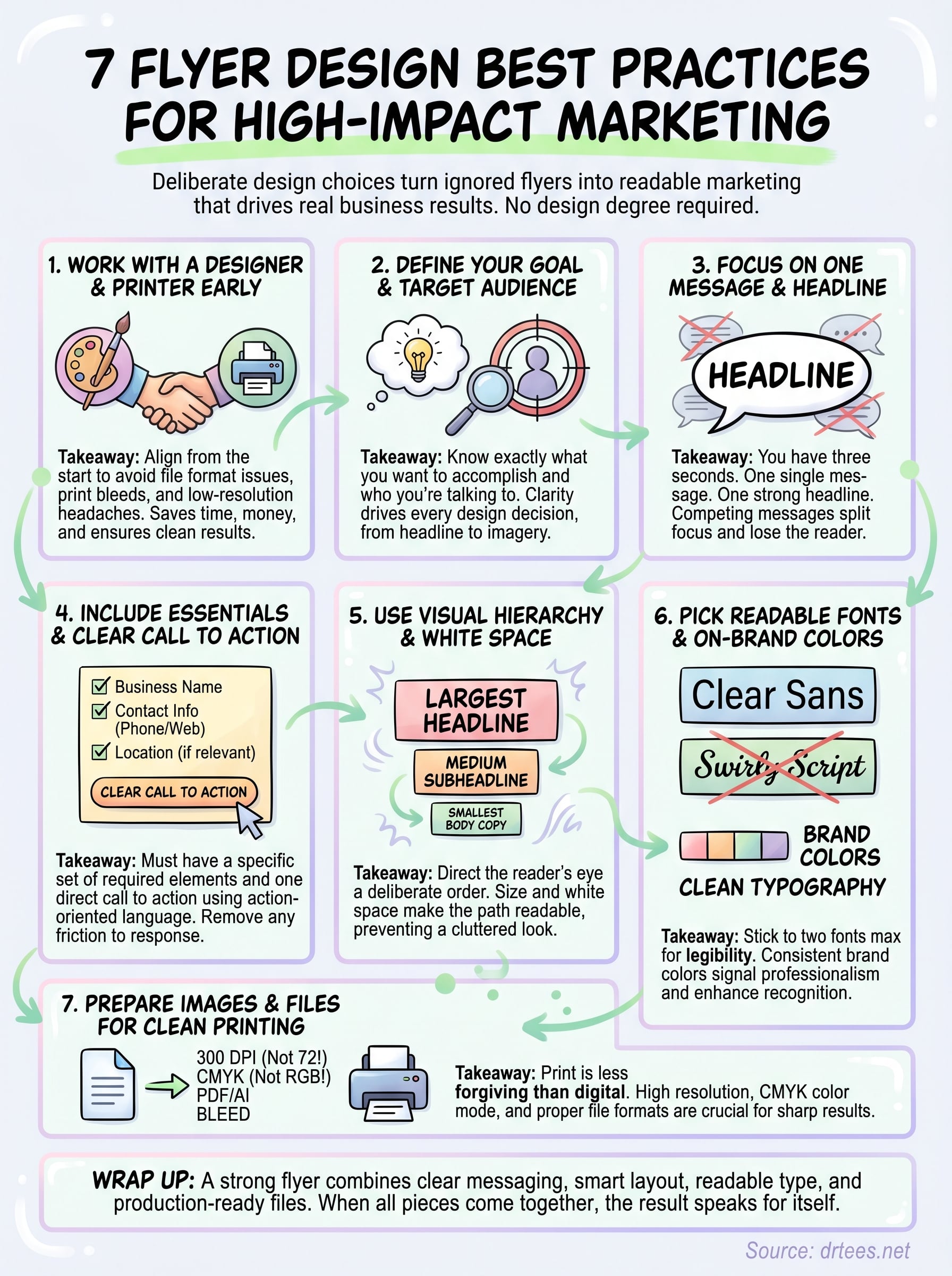 7 Flyer Design Best Practices For High-Impact Marketing | Dr Tee's ...