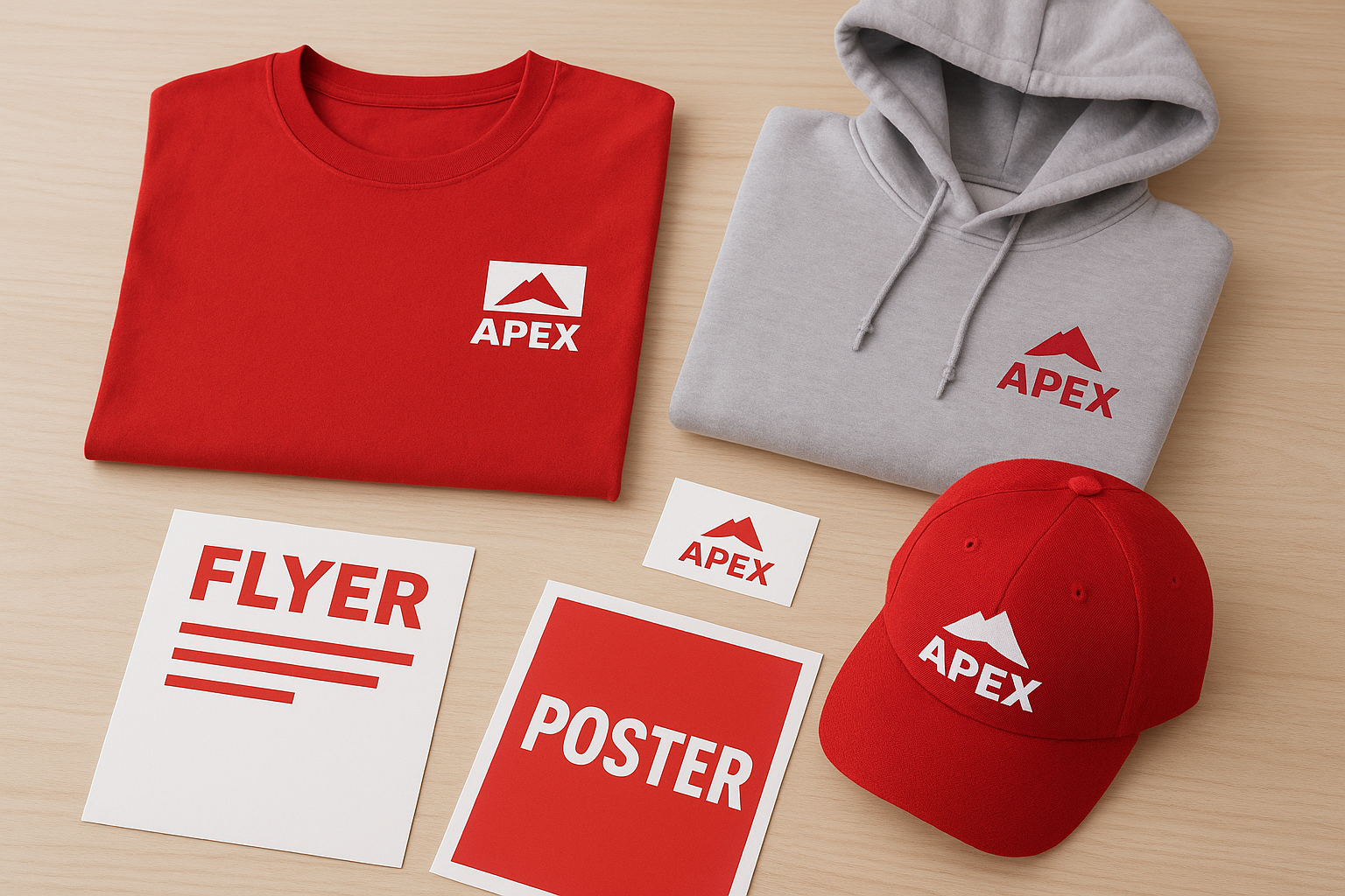What Apex Workwear prints