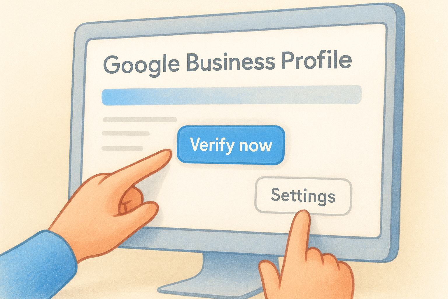 How to navigate to the verification screen