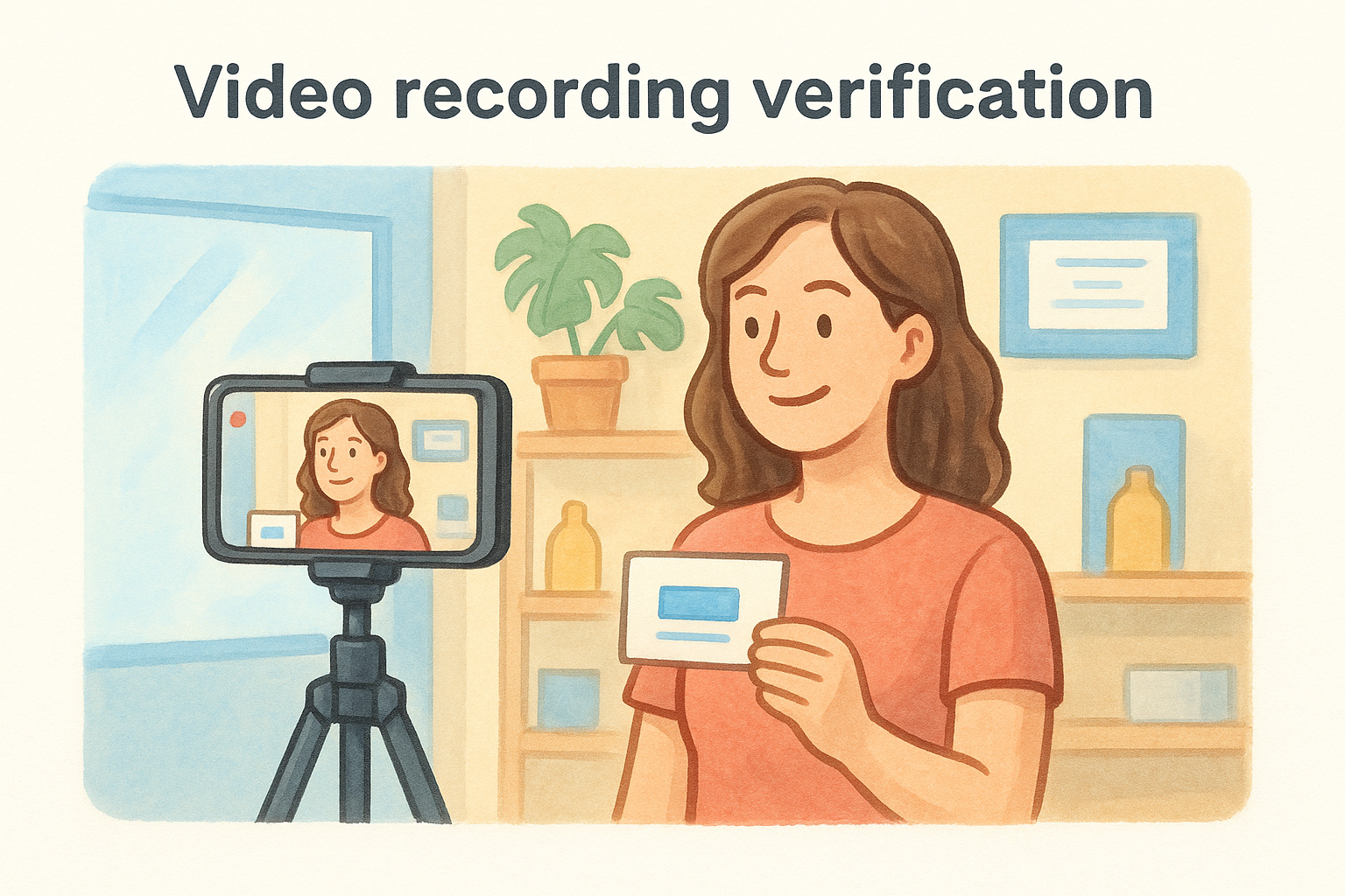 Video recording verification