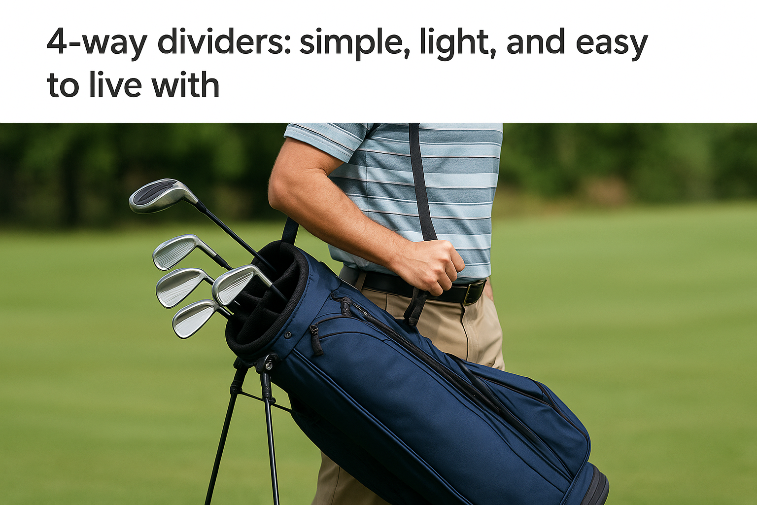 4-way dividers: simple, light, and easy to live with