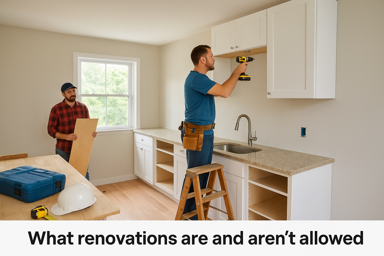 What renovations are and aren't allowed