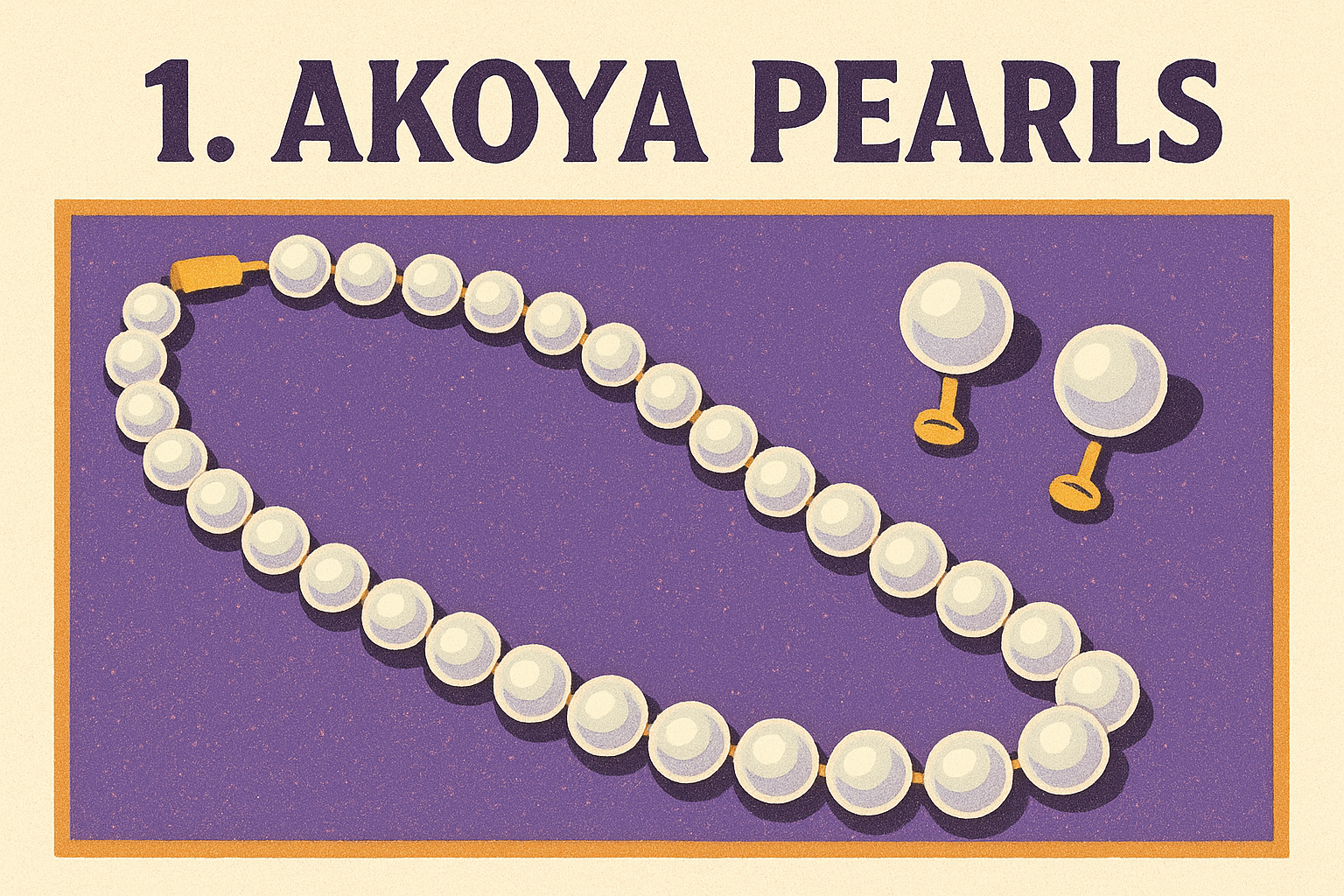 1. Akoya Pearls