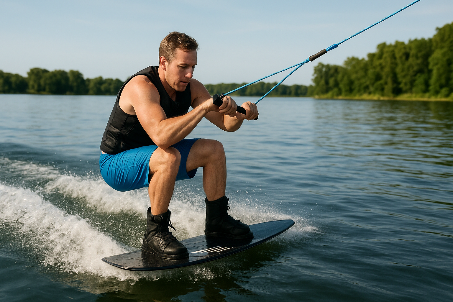 What to do the moment the boat accelerates
