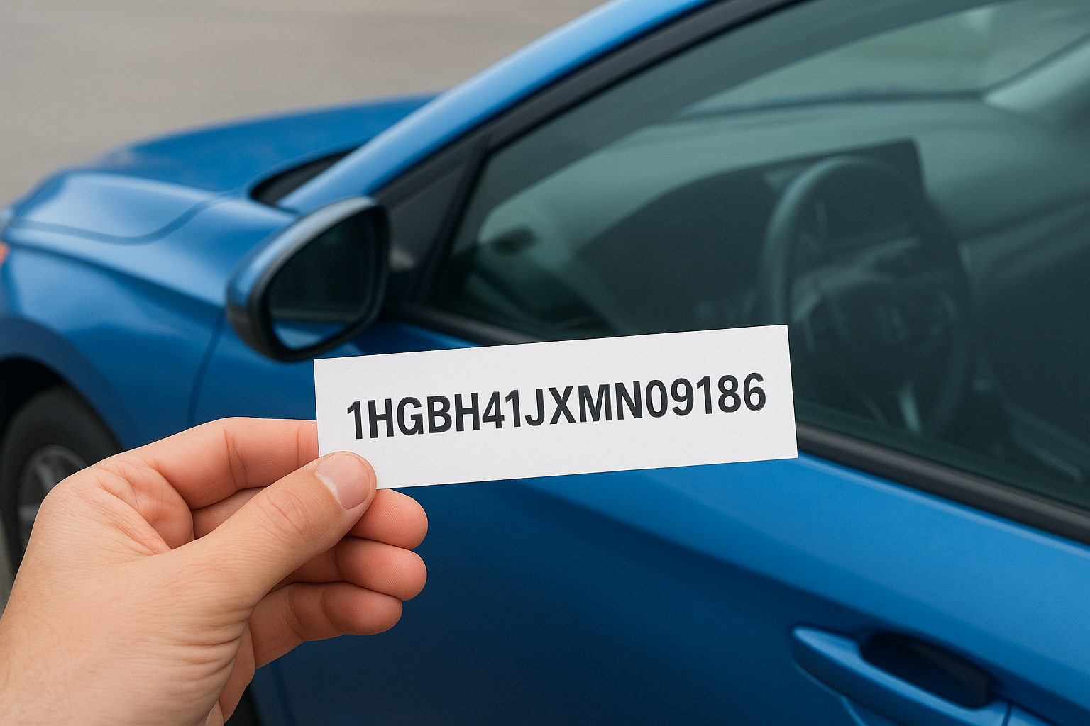 Where to find your VIN