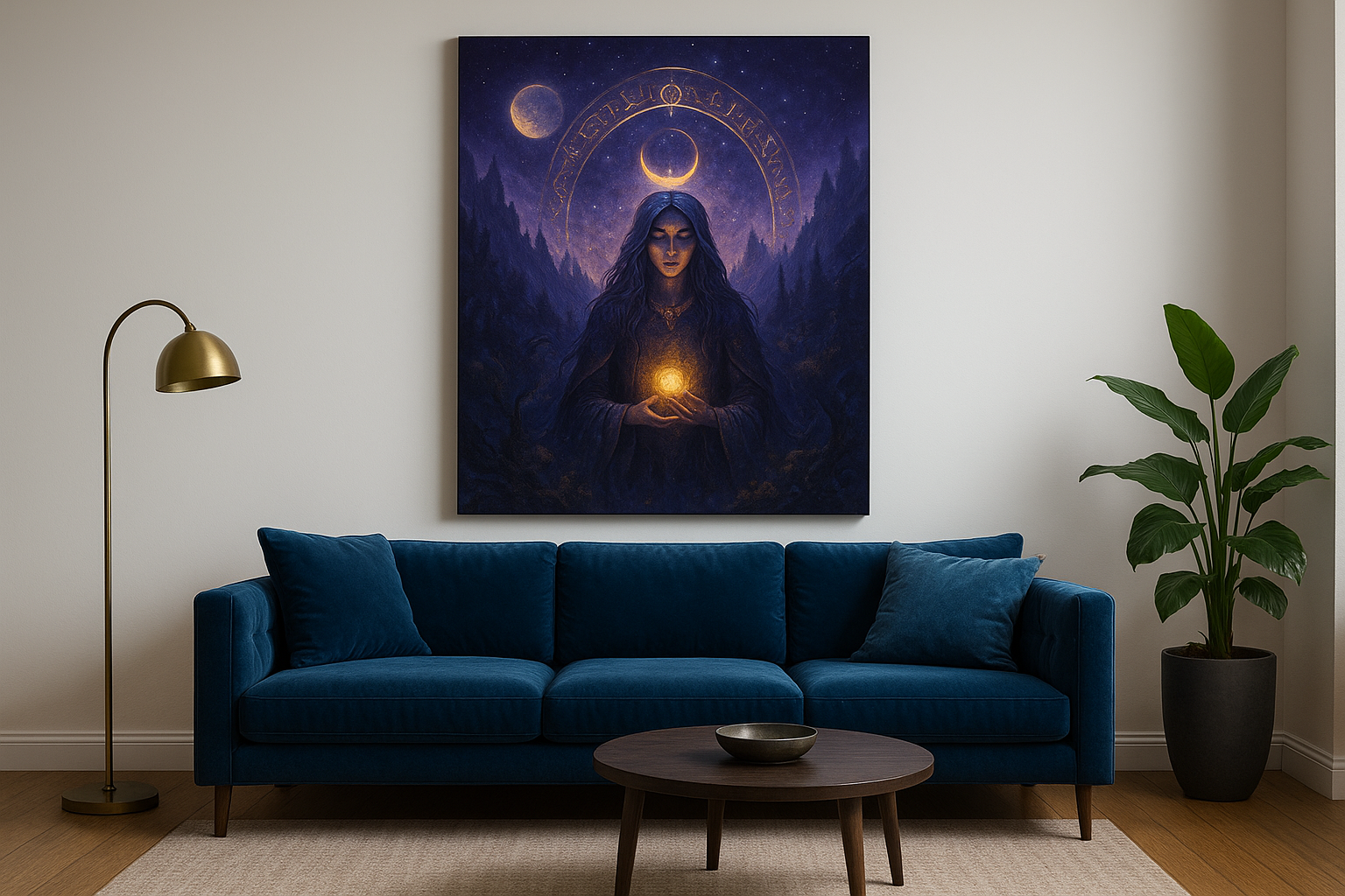 1. Mystical and fantasy statement art from Yourwallarts