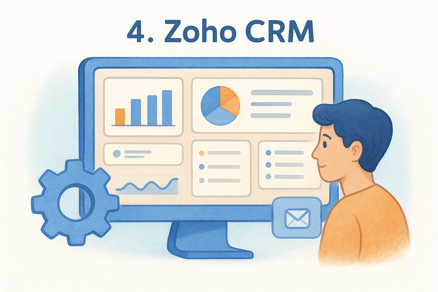 4. Zoho CRM