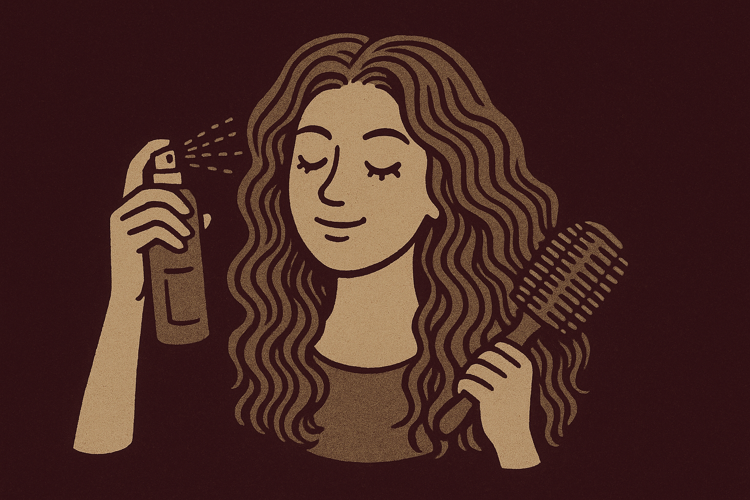 Best fit for blowouts, curls, and braid-outs