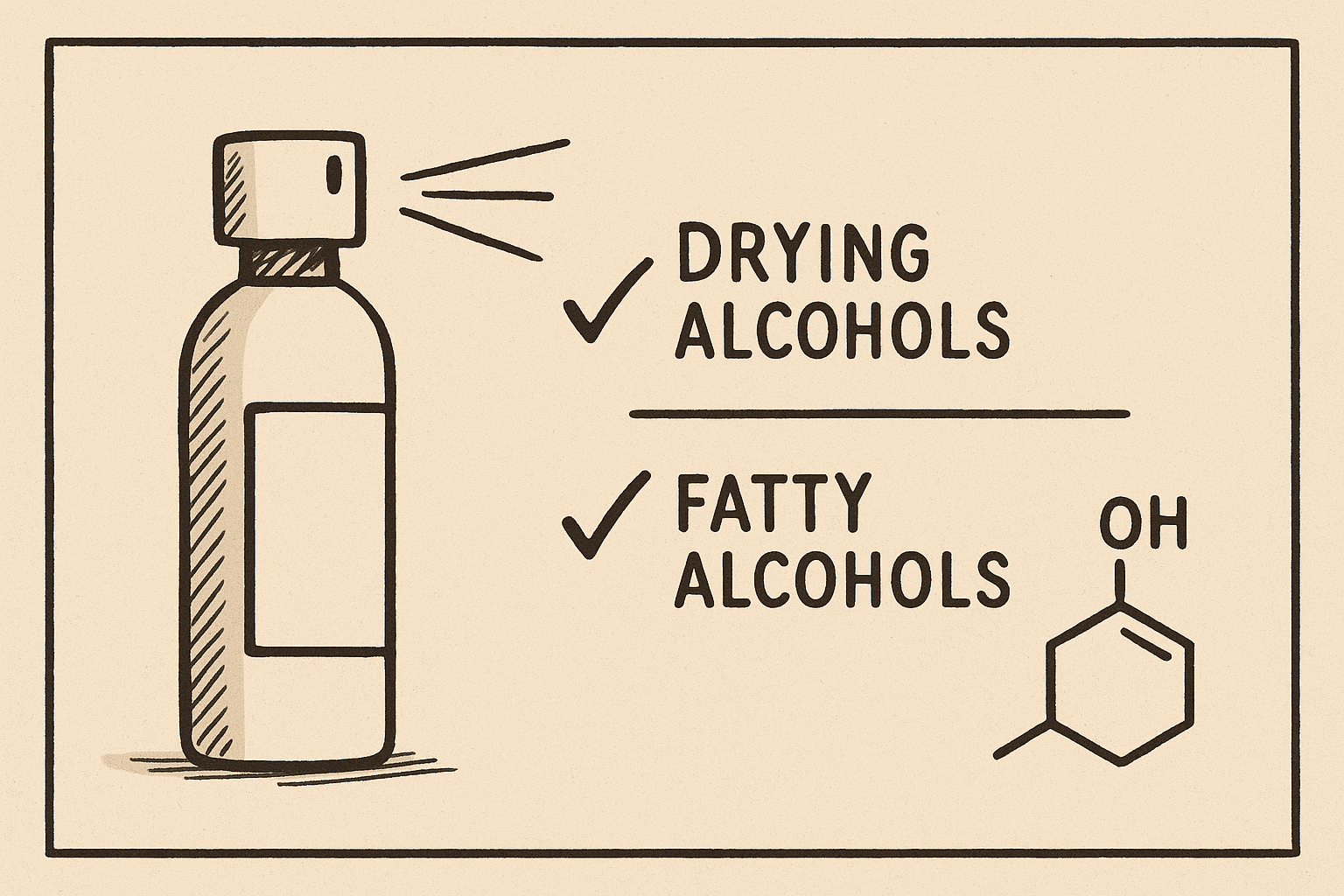 What to check on the label for alcohol-free claims