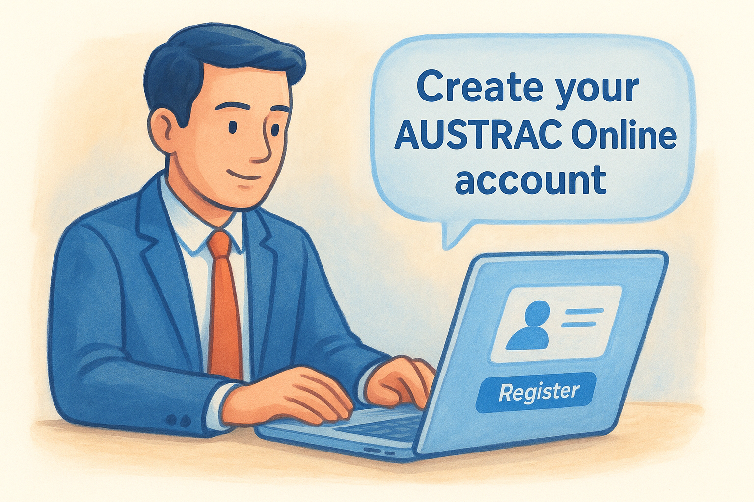 Create your AUSTRAC Online account