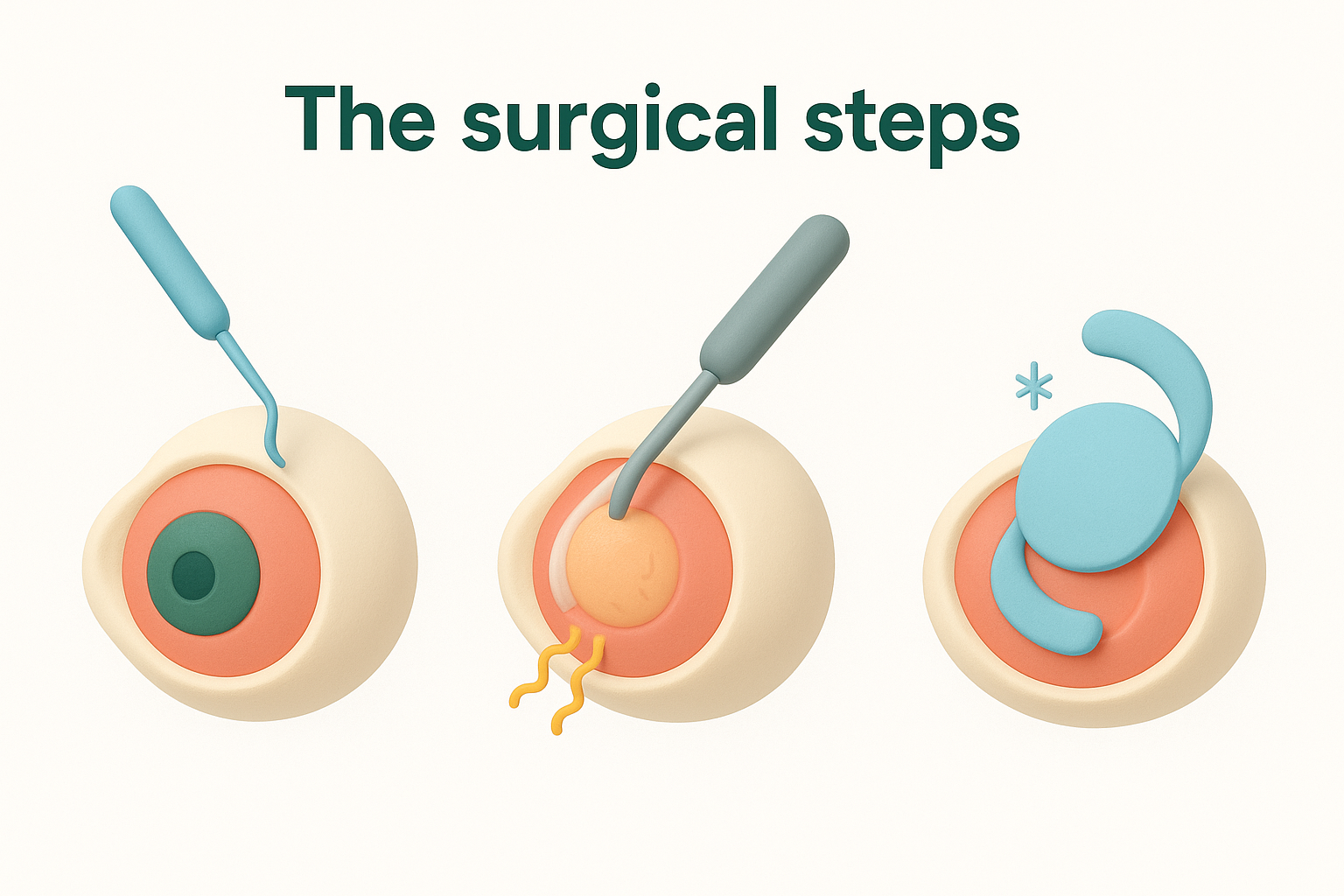 The surgical steps