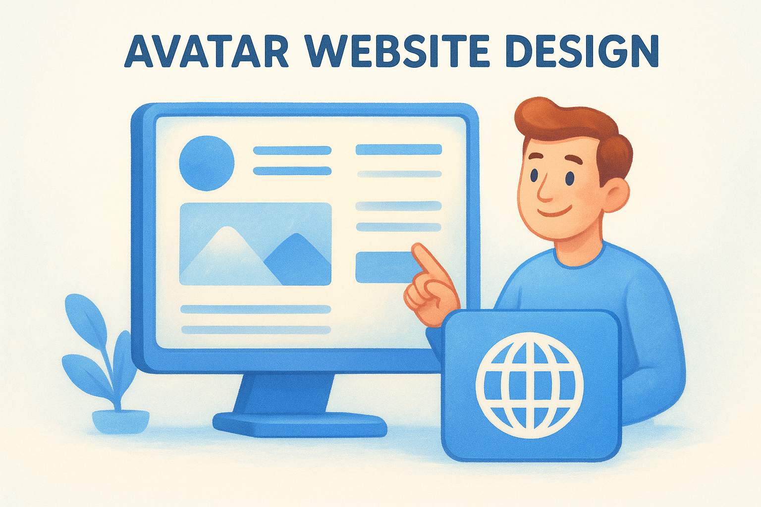 1. AVATAR WEBSITE DESIGN