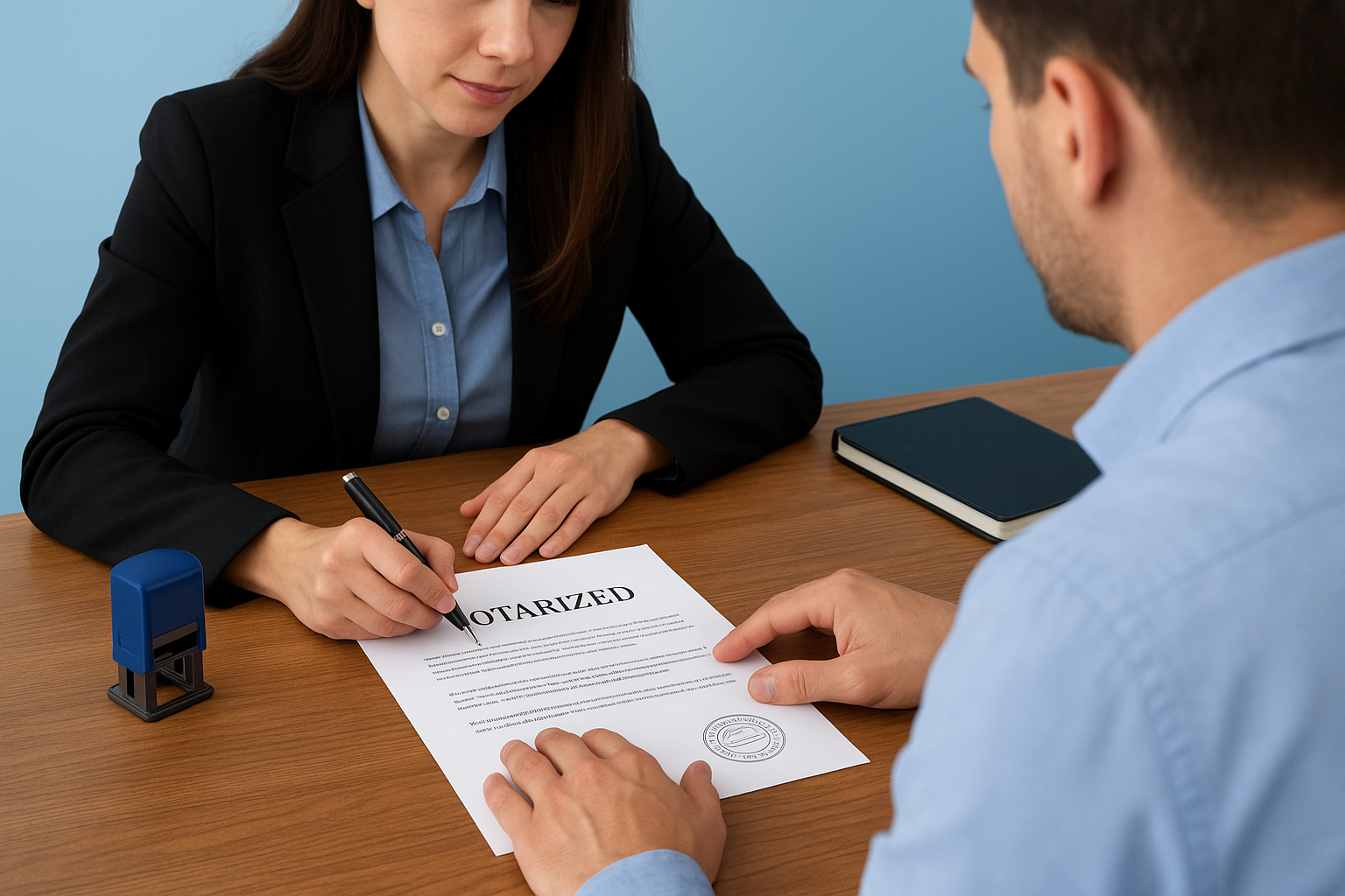 How the notarized translation process works