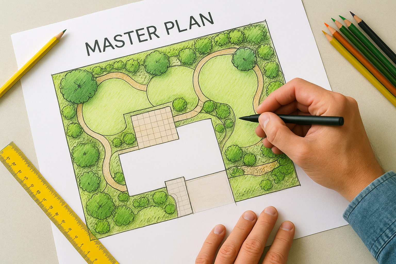 1. Start with a whole-yard master plan