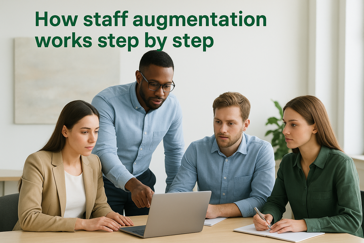 How staff augmentation works step by step