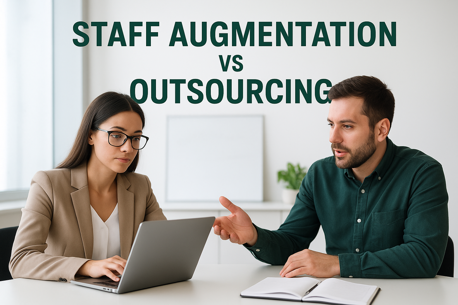 Staff augmentation vs outsourcing and other models