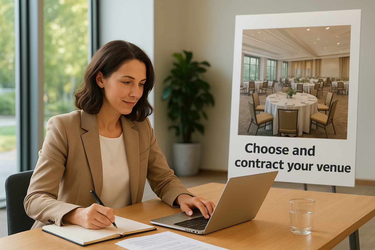 Choose and contract your venue