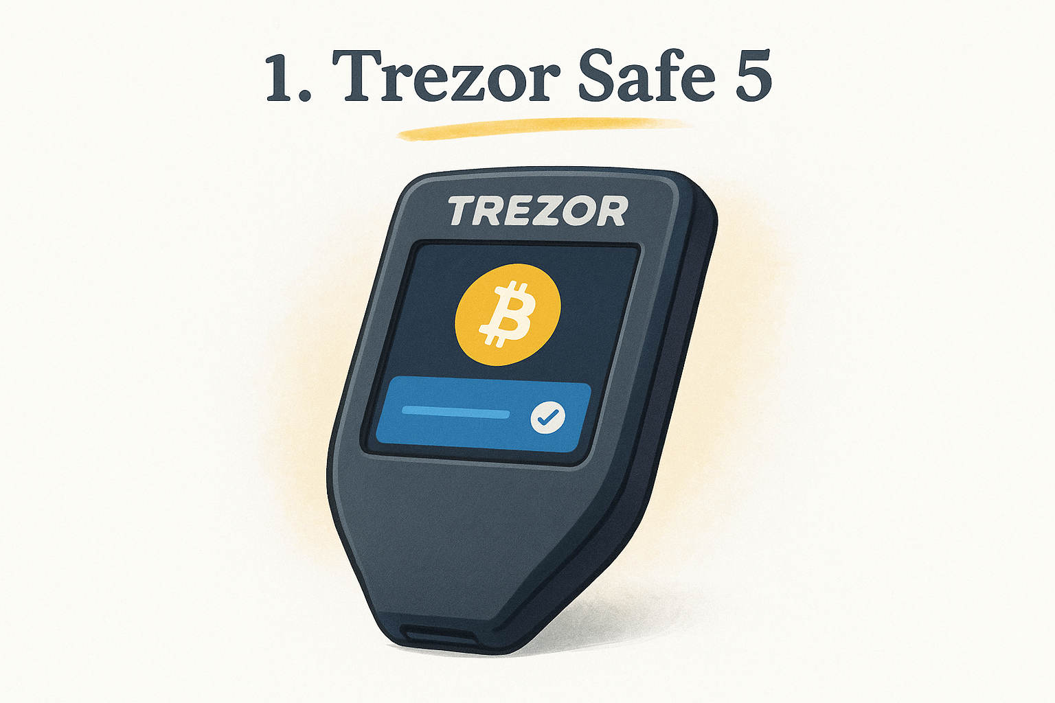 1. Trezor Safe 5