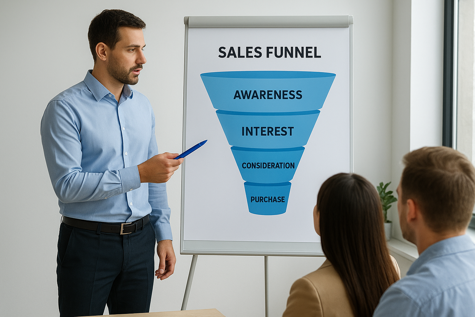 What a sales funnel is
