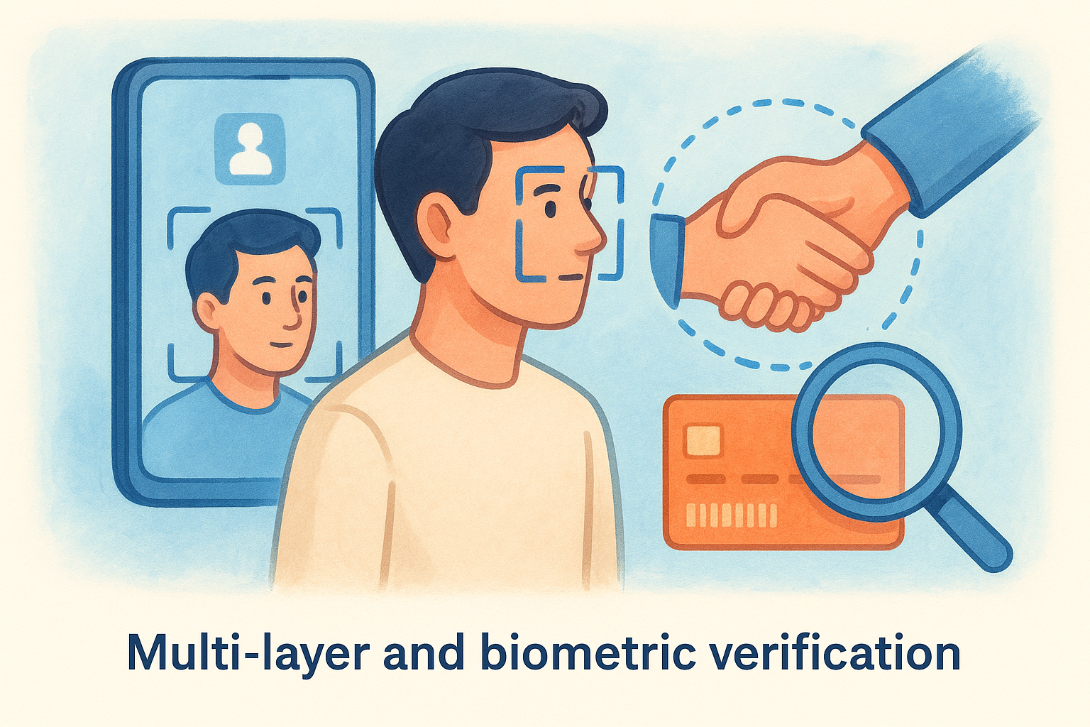 Multi-layer and biometric verification