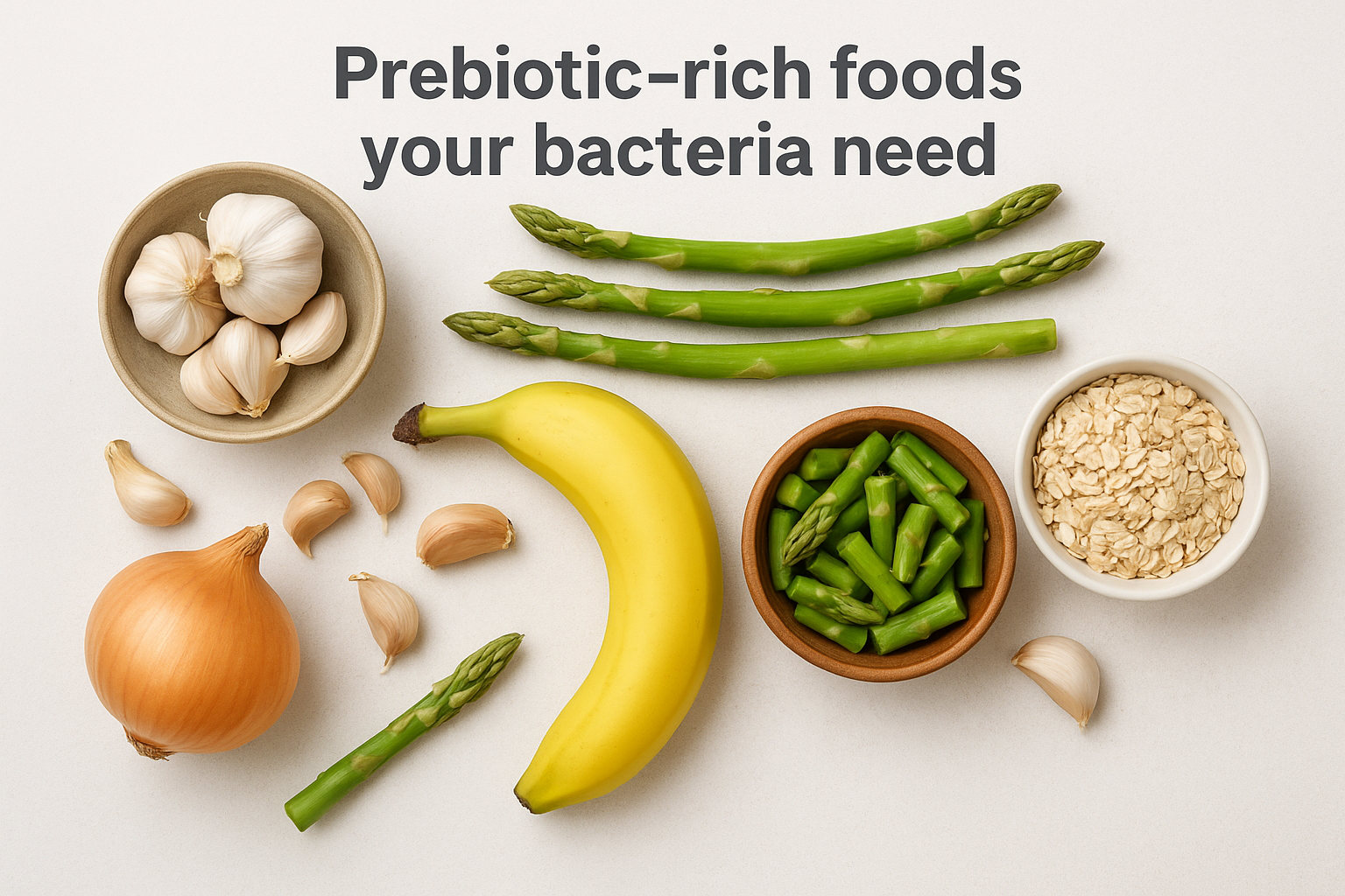 Prebiotic-rich foods your bacteria need