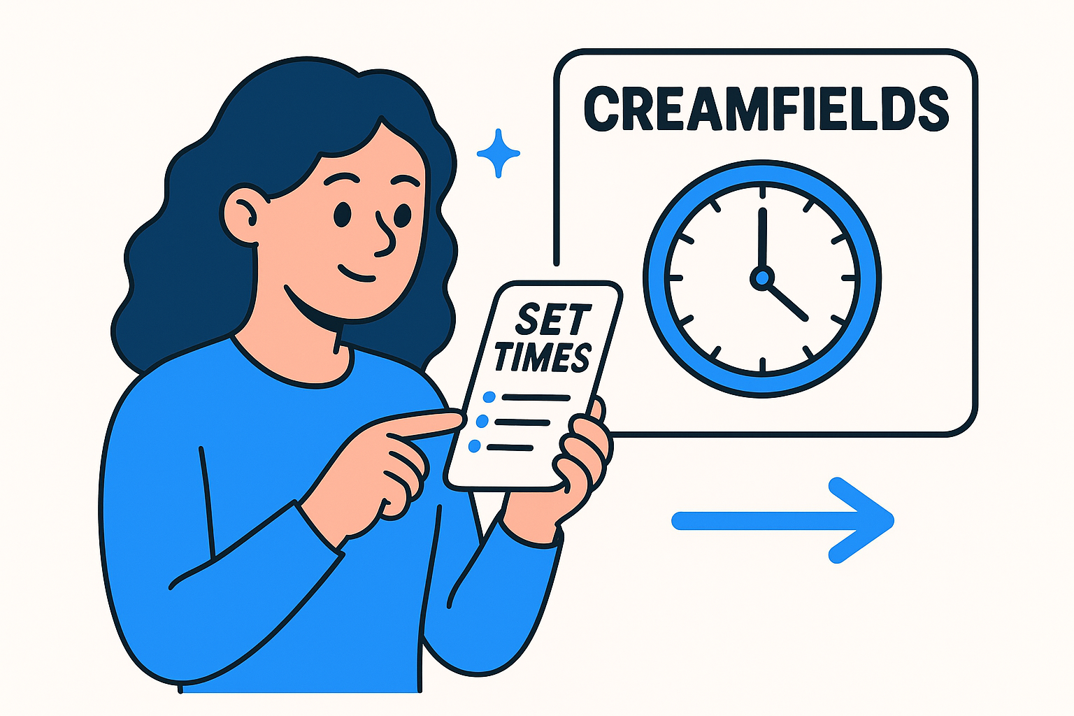 Where to check the latest set times