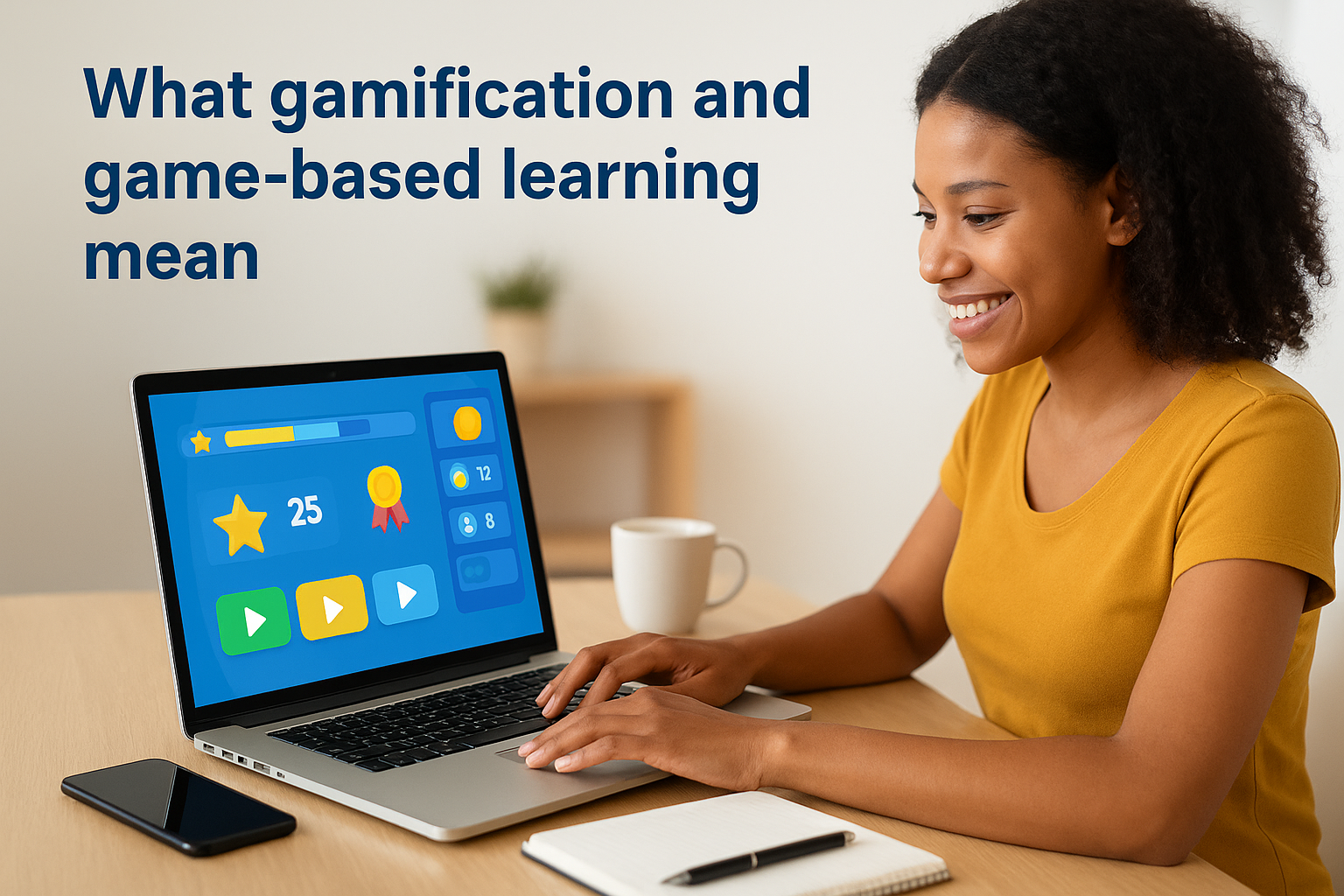 What gamification and game-based learning mean