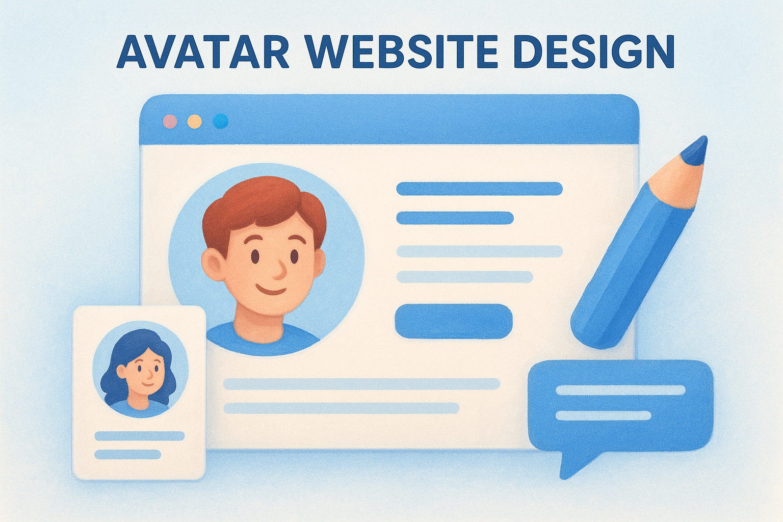 1. AVATAR WEBSITE DESIGN