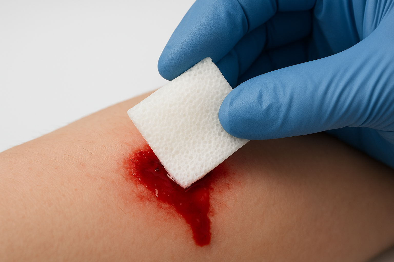 How Helistat works to stop bleeding