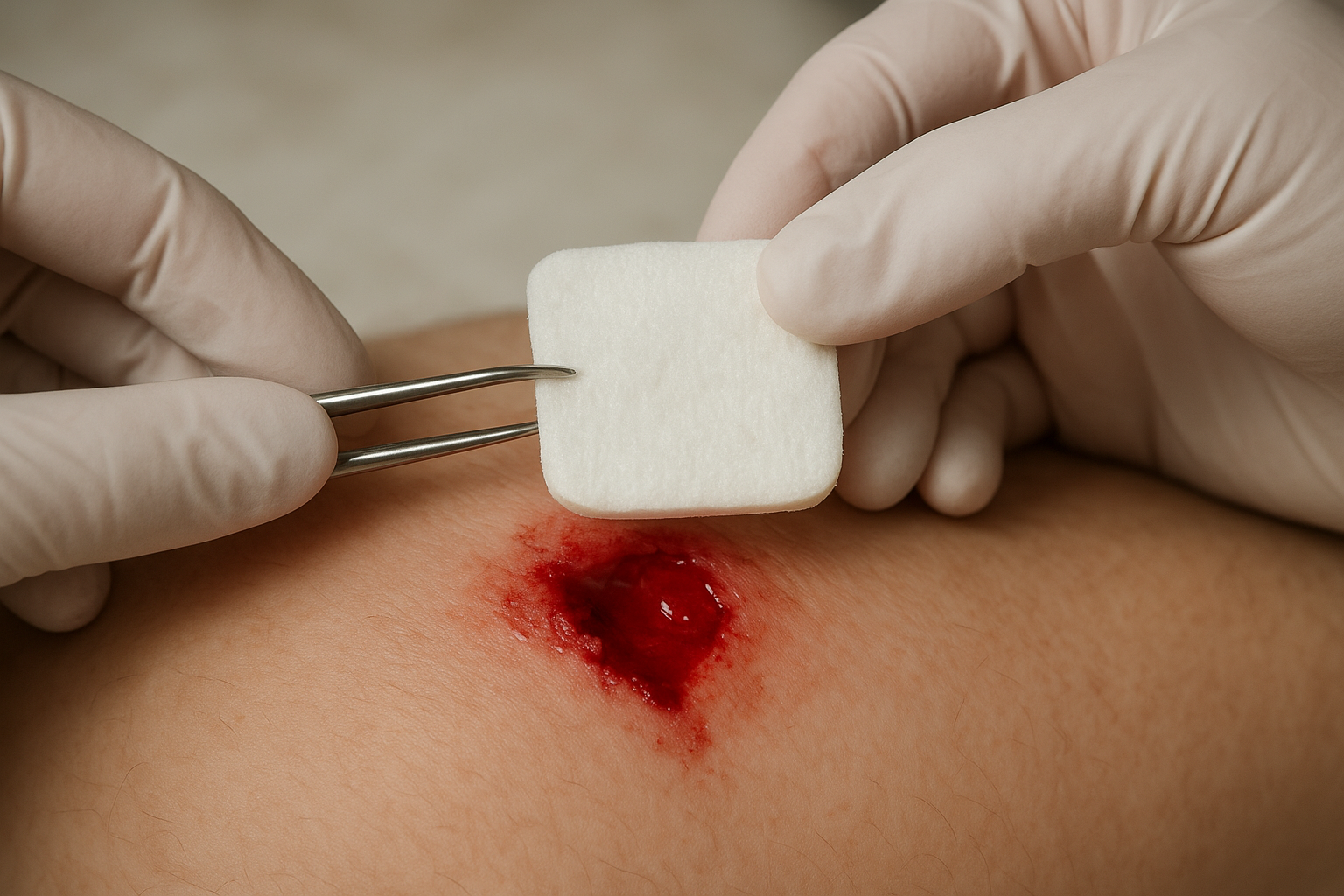 How clinicians apply Helistat in procedures