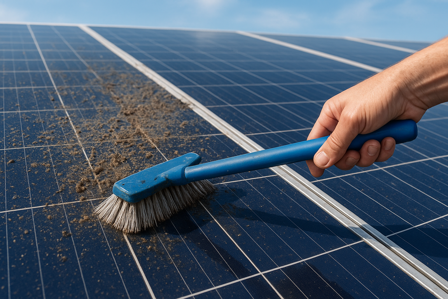 Why solar panel cleaning affects your ROI