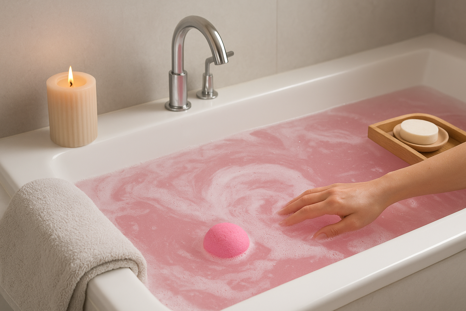 Soak and close the treatment