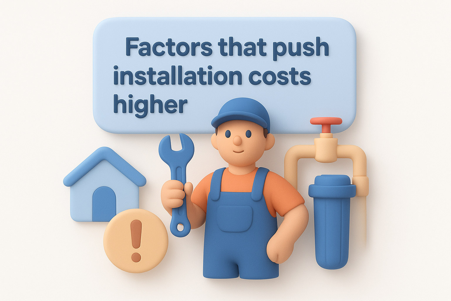 Factors that push installation costs higher