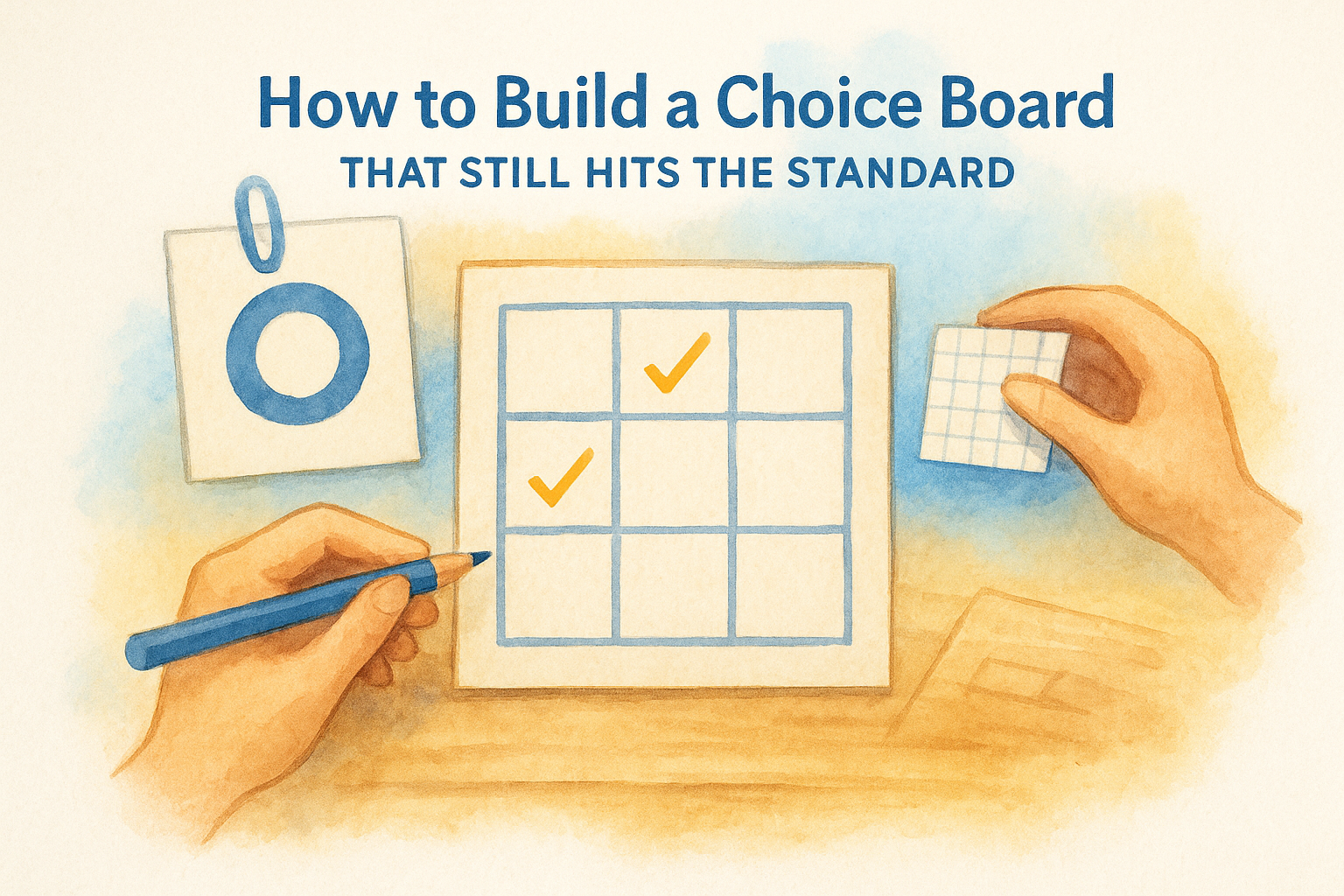 How to Build a Choice Board That Still Hits the Standard
