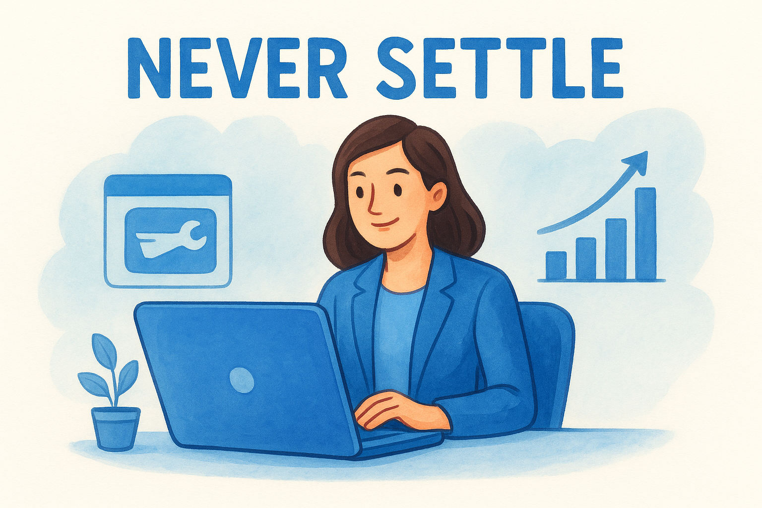 6. Never Settle