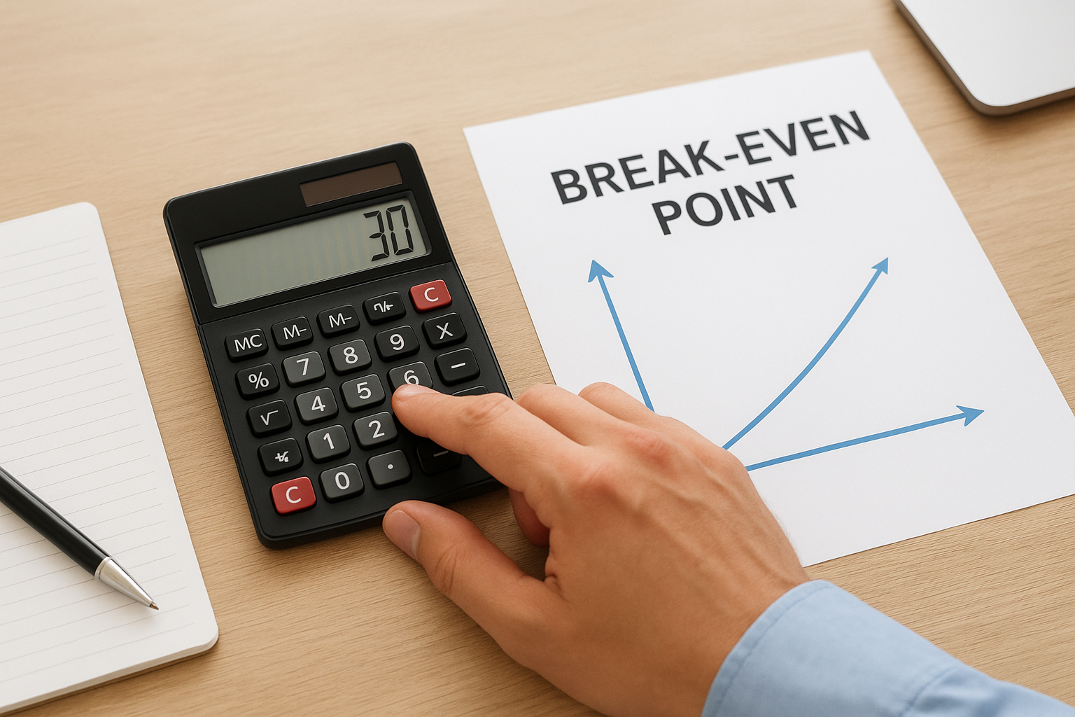 Calculate your break-even point