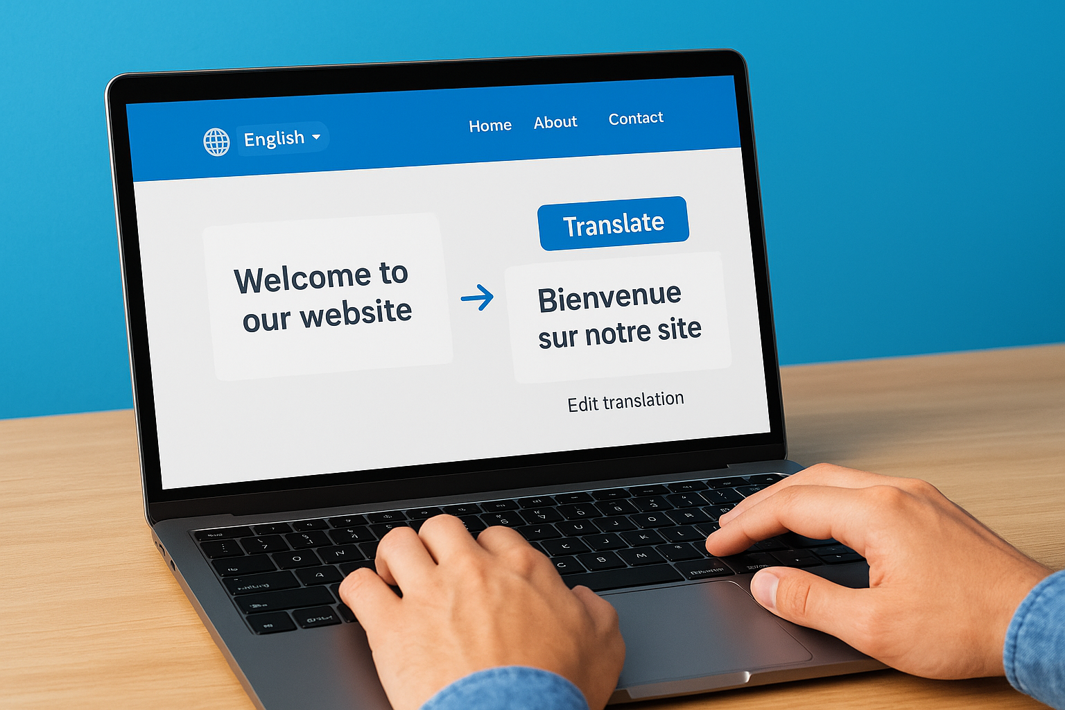 How the translation layer works on your site