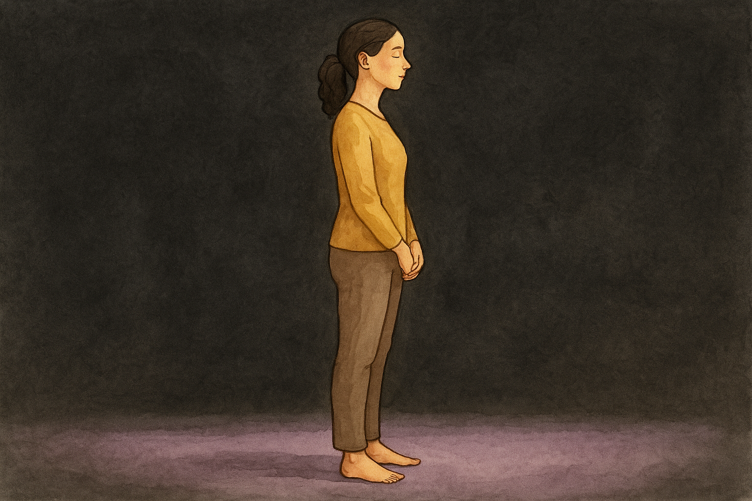 Posture: stack your body from the ground up