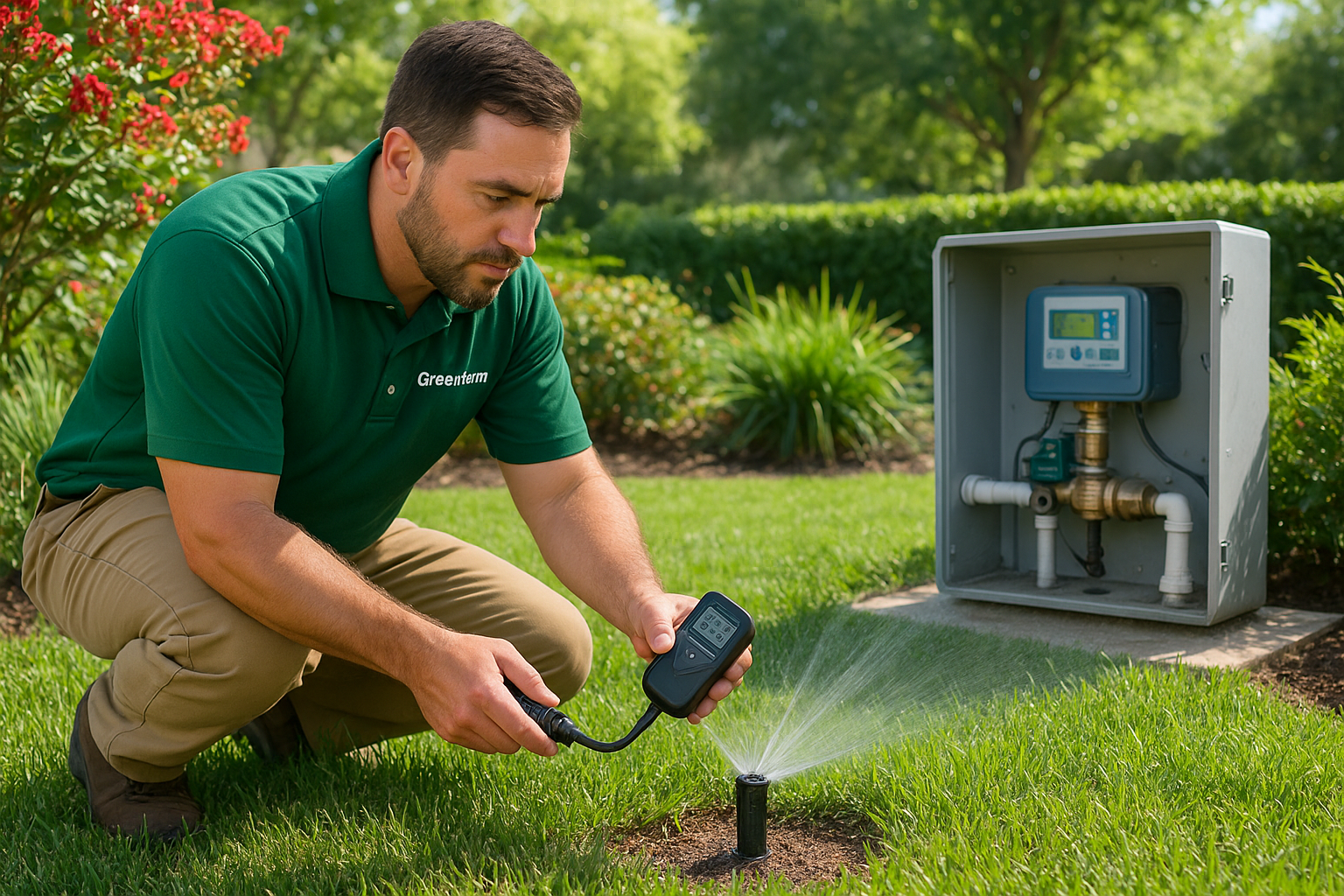 1. Greenform Landscapes sprinkler checkup