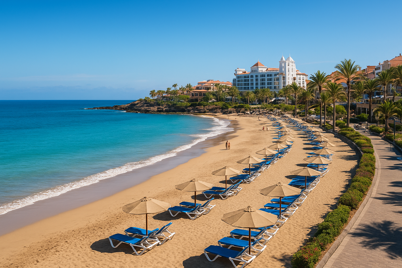 Direkt am Strand von Playa del Duque