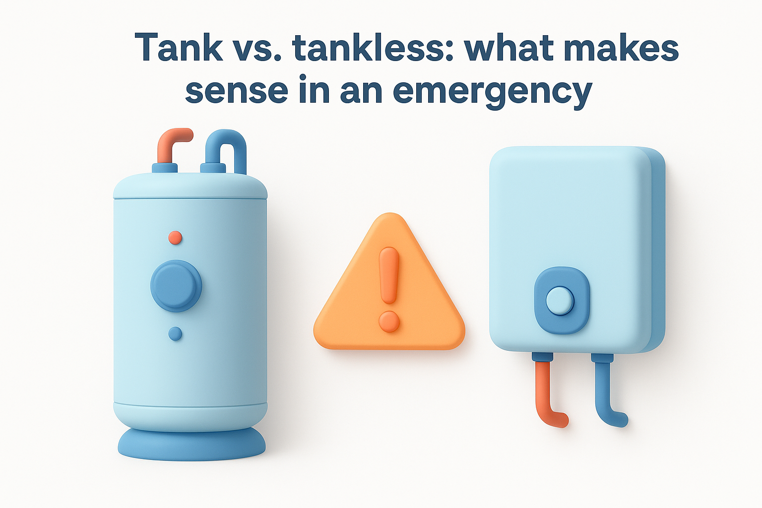 Tank vs. tankless: what makes sense in an emergency
